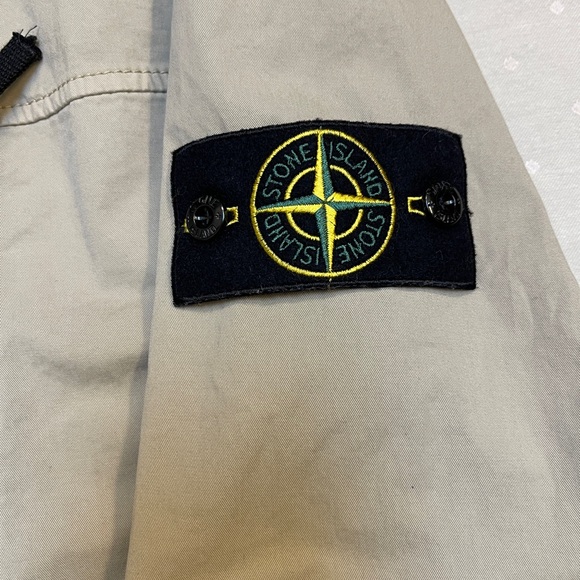 STONE ISLAND SUPIMA COTTON TWILL STRETCH-TC ZIP SHIRT JACKET size S NWOT - Picture 12 of 12